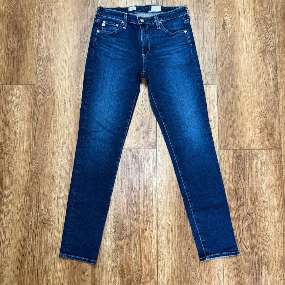 AG Adriano Goldschmied B-Type 02 Cigarette Jeans Dark Indigo 28x29 Slim Leg